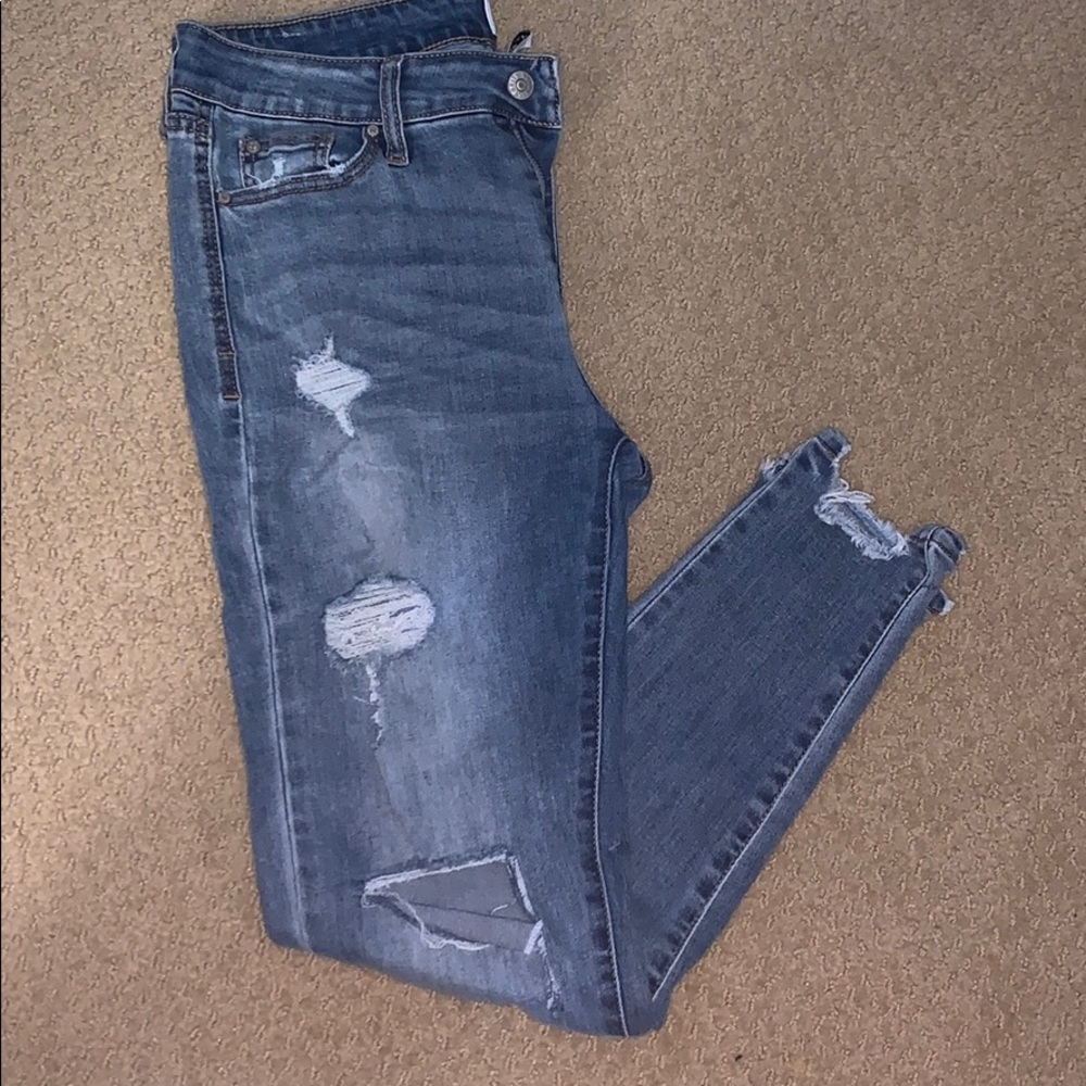 Celebrity Pink Jeans-mid-rise, Ankle Skinny